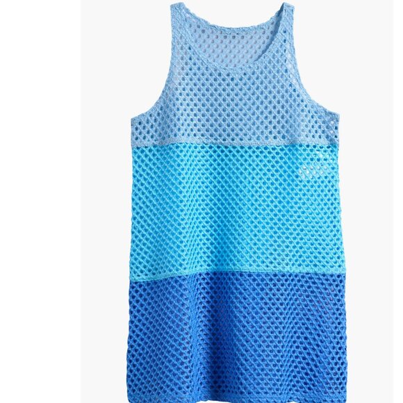 Breaking Waves Other - NWT Kids' A-Line Colorblocked Cover-Up Dress